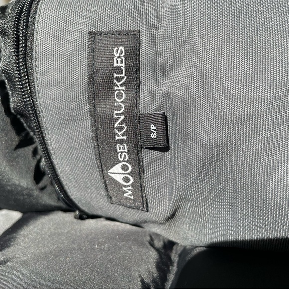 Mooseknuckles Jacket Granite/Natural Fox Fur - Picture 3 of 4